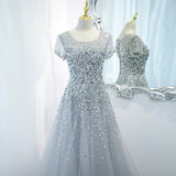 Pbong  Long Evening Gown Women's Sequin Luxury Heavy Work Fairy T High End Banquet Aosphere Annual Conference Host