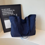 Japanese Canvas Women Shoulder Shopper Bag Female Student Book Tote Bags Large Blank Fashion Cotton Cloth Woman Handbags
