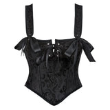 Steampunk Gothic Underbust Corset Vintage Bandage Bustier Sexy Tank Tops Shaping Lingerie Corsets Streetwear Fashion Clothing