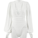 Sexy Bodysuit Jumpsuit Women Ropa De Mujer One-pieces Playsuit Nightclub Outfits Bodysuits Womens Clothing Combinaison Femme