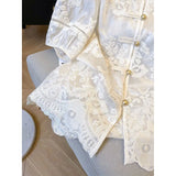 New Women's Shirt 2025 Spring Summer Chinese-style Short Sleeve High-end Ladies Tops Comfortable Temperament Lady Blouse