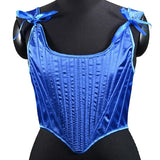 Satin Bandage Waist Trainer Body Shapers Women Corset Fashion Slimming Tank Top Sexy Shapewear Woman Clothes Fajas Streetwear