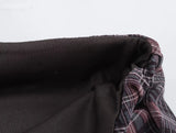High Waist Retro Chic Plaid Long Skirt 2025 New Elegant Fashion Zipper Summer Skirt Streetwear Y2K A-line Spring Women Skirt