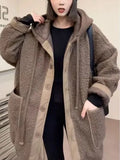 Winter Clothes Women Jackets for Women Lambwool Coat Korean Fashion New in Loose OverSized Thick Parkas Long Sleeve Coats