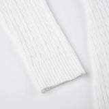 Sweet Square Neck Knitted A-Line Knit Dress
