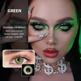 Contact Lenses Color Cosmetic Contact Lens Colored Contact Lenses for Eye Beauty Pupils for Cosplay Eyes Lenses