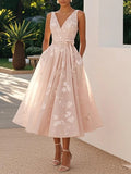 Pbong  Elegant Sleeveless Off Shoulder Long Dresses Women Summer Fashion Floral Print Lace-up Maxi Dress Casual