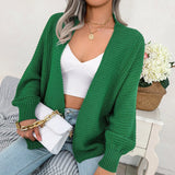 long crochet cardigan Women Cardigan Open stitch Sweater Hollow out Long Sleeve cardigan for women autumn solid outwear clothes