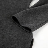 Pbong  New Autumn Women Solid Color Sexy Spicy Girl Slanted Neck Off Shoulder Pullover Regular T-Shirt Fashion Top for Women