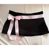 Pbong  Harajuku Punk Fashion American Mini Short Skirts Y2k Aesthetic New Fashion Lace Pleated Women Jupe Summer High Street Skirts