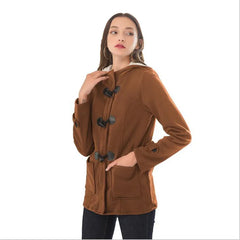 Women Basic Jackets Autumn Women's Overcoat Zipper Causal Outwear Coat Female Hooded Coat Casaco Feminino Ladies Jacket