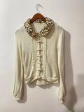Last One Japan Liz Lisa Lace Knitted Long Sleeve Cardigan Sweater