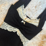 90s Vintage Cutest Lace Trim Camis Women Aesthetic Grunge Slim Fit Milkmaid Vest 00s Retro Y2k Cottage Crop Top Coquette Clothes