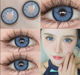 1 Pair Korean Lenses Colored Contact Lenses for Eyes Big Eye Lenses Brown Lenses Blue Eye Lenses High Quaility Lense