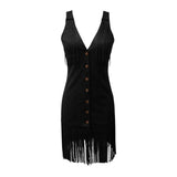 Sexy Slim Party Mini Dress Women Summer Fashion V-neck Sleeveless Short Dresses Elegant
