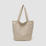 Pbong  Korean Canvas Shoulder Shopper Bag for Women Zipper Large Woman Tote Bookbag Fashion Brand Female Handbags Student Purses