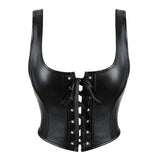 Steampunk Gothic Underbust Corset Vintage Bandage Bustier Sexy Tank Tops Shaping Lingerie Corsets Streetwear Fashion Clothing
