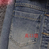 Women's Cowboy Coat 2025 Spring Autumn Fashion Short Loose Ladies Top Versatile Large Pocket Korean Version Female Denim Jacket