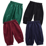 Pbong  Colonial Pants Costume 18th Century 4-14Y Retro Pilgrim Knicker Pants