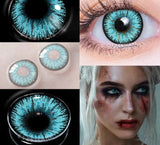 1Pair Cosplay Color Contact Lenses for Eyes Multicolored Contact Lenses Anime Accessories Anime Lenses Halloween Lneses