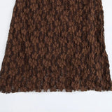 Velvet Patchwork Mesh Long Dress For Women Round Neck Long Sleeve Women Dress Brown Vintage Spring Autumn Tight Dresses New