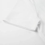Elegant White Short Sleeves Maxi Dress