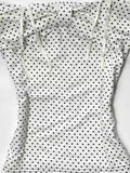 2000s Japanese Style Slim Bow Polka Dot Sleeveless Tops Y2k Harajuku Vintage Sweet Camis Summer Subculture Kawaii Tees Women