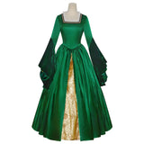Pbong  Tudor Princess Mary Cosplay Dress, Renaissance Women's Dress For Halloween