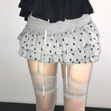 Pbong  2000s Harajuku Hot Girl Striped Slim Mini Skirts Y2k American Vintage Summer Short Party Skirts Subculture Sweet Casual Skirts