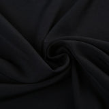Black Loose A-Line Slim Long Dress