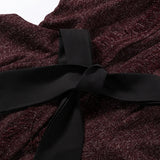 Pbong  Elegant Lace Up Women's Blazer V-neck Short Sleeve Pleated Waist-cinching Female Top Summer Vacation Lady Blouse New