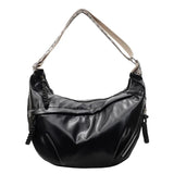 Pbong  Street Style Large Capacity Women's Shoulder Bag Simple Versatile Casual Crossbody Bag Fashionable Polyester Lining Zipper Op...