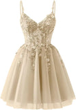 Pbong  Lace Applique Tulle Homecoming Dresses for Teens Sparkly 3D Flower Short Prom Dress Sequin Quinceanera DAMA Dress