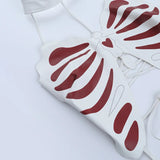 Pbong  Summer American Sexy Gothic Backless Camisole Vest Women Y2K Butterfly Skull Aesthetic Mini Camisole Harajuku 2000s Streetwear