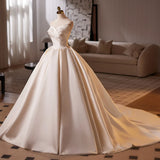 Pbong  Sequin Evening Gown Women's New Host High-End Luxury Unique Sensation Morning Robe Bride Wedding Dress Long Tail