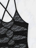 Hollow Out Drawstring Sexy Halter Bikini Cover Up Women Black Beach Skirt Swim Dress Bathing Suit Swimsuit Swimwear