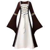 Pbong  Medieval Dress for Role Playing Five Colors Available Party Costumes Adult Size