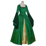 Pbong  Tudor Princess Mary Cosplay Dress, Renaissance Women's Dress For Halloween