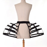 Pbong  Baroque Pannier Petticoat Women Victorian Bustle Hoops Ruffled Cages Skirt Cosplay Lolita Underskirt Crinoline