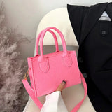 Mini Shoulder Message Bags Women Pure Felt Designer Purse Tote Bag Female Crossbody Bags Luxury Design Handbag Shopper Tote Bag