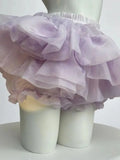 Pbong  Elegant Sweet Cake Skirt Women High Waist Fashion Sexy Mini Ball Gown Skirts Female Spring Summer Cute Japan Casual Chic Skirt