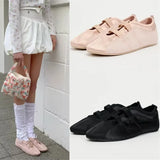 Pbong  Spring Autumn Slip On Women Ballet Shoes Fashion Shallow Female Street Style Soft Sole Dress Flats Mary Jane Shoes