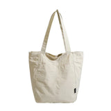 Pbong  Korean Canvas Shoulder Shopper Bag for Women Zipper Large Woman Tote Bookbag Fashion Brand Female Handbags Student Purses