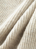 5.5% Wool Knitting Chic Set For Women Autumn Winter New Design Cardigan Long Skirt Two Pieces Set 24FS14145+24FS14146