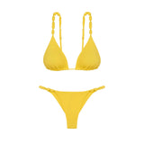 New 3Pcs Crochet Bikini With Long Skirt Sexy Swimsuit Women Swimwear Female Bandeau Biquini Swimming Suit Bodysuit Beachwear