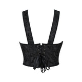 Steampunk Gothic Underbust Corset Vintage Bandage Bustier Sexy Tank Tops Shaping Lingerie Corsets Streetwear Fashion Clothing