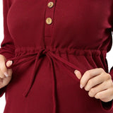 Pbong  Pregnant Women's Spring Autumn Loose and Comfortable Nursing Top Soft Comfortable V-neck Solid Color Long Sleeved T-shirt