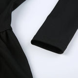 Gothic Square Neck Corset Maxi Dress
