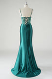 Pbong  High Quality Sweetheart Sweep Train Backless Back Strap Thin Suspenders Robe De Soirée Luxe 2026 Lowime Evening Dress