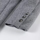 Solid Warm Elegant Women Coat Turn-down Collar Long Sleeve Jacket Casual Winter Autumn Long Outerwears Lady Fashion Loose Coats